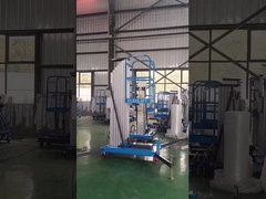 Plataforma de elevação de alumínio segura Elevação individual autodirigida com protecção contra sobrecarga