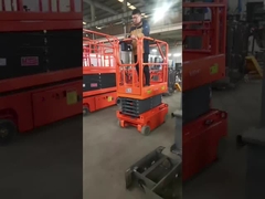 Pequena plataforma tamanho de elevador de tesoura Fabrica uso
