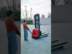 1.5Ton-3Ton Carga Palet Stacker totalmente elétrico em mão 2.2Kw